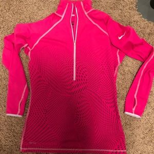 Nike dri-fit quarter zip Large